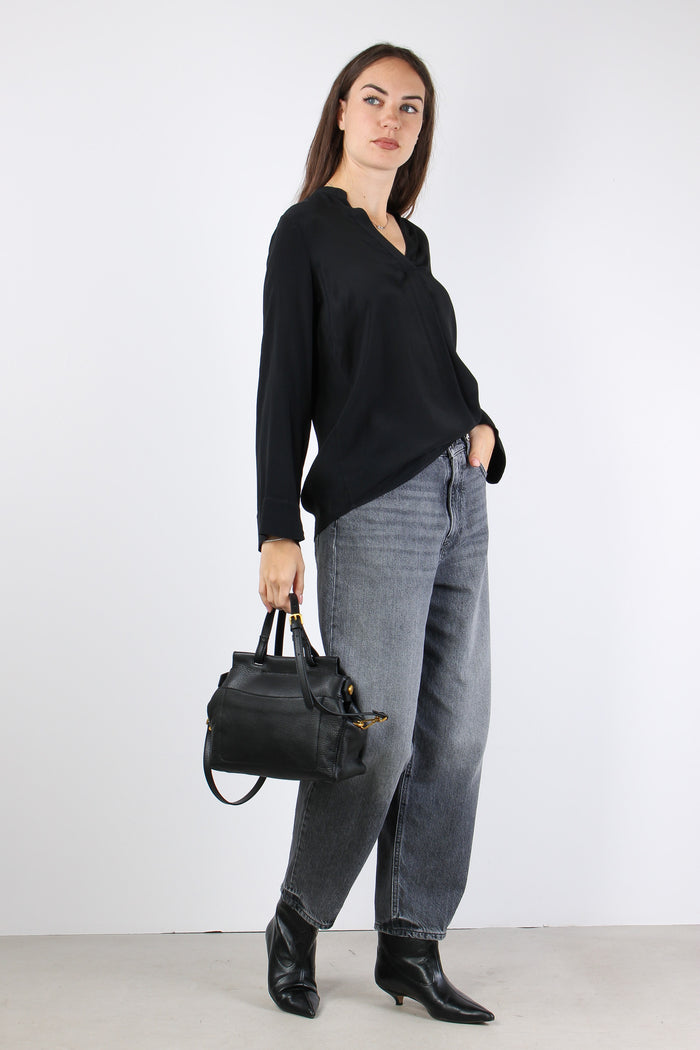 Casacca Scavo V Cannoncino Nero-5