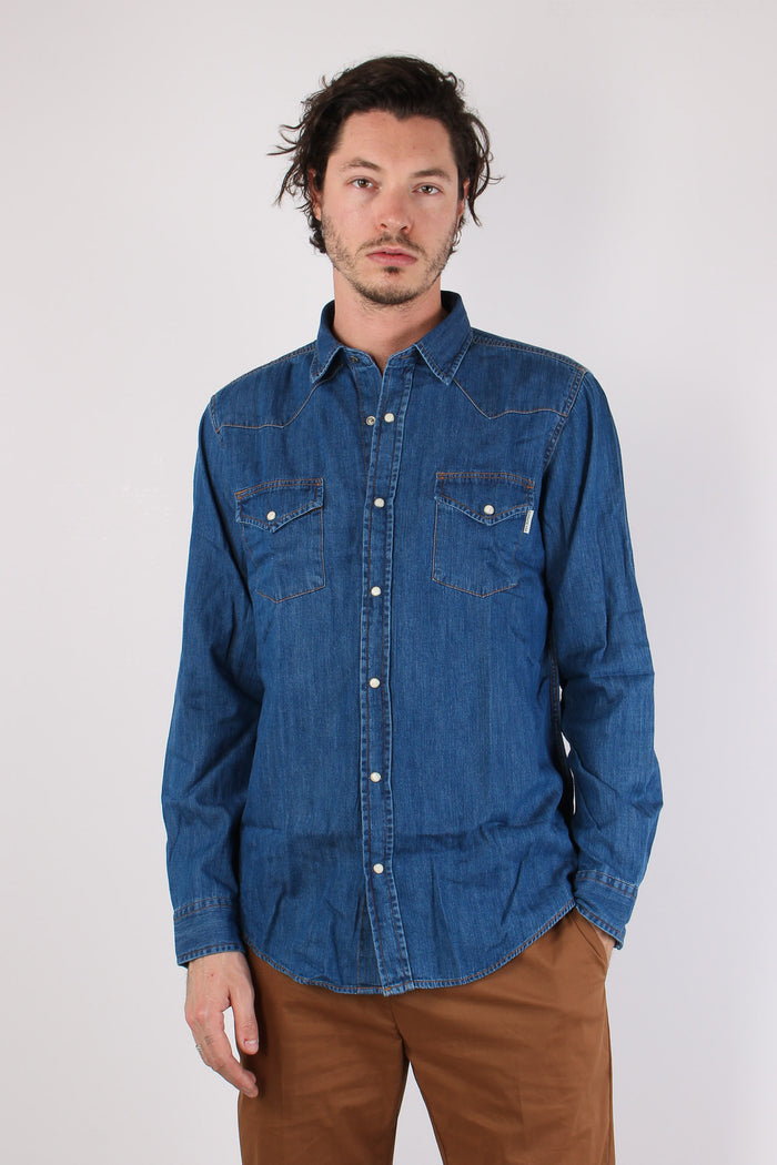 Camicia Denim Automatici Denim Medio