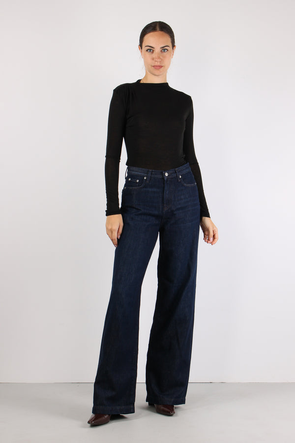 Denim Palazzo Denim Scuro