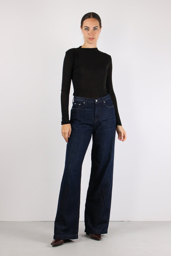 Denim Palazzo Denim Scuro