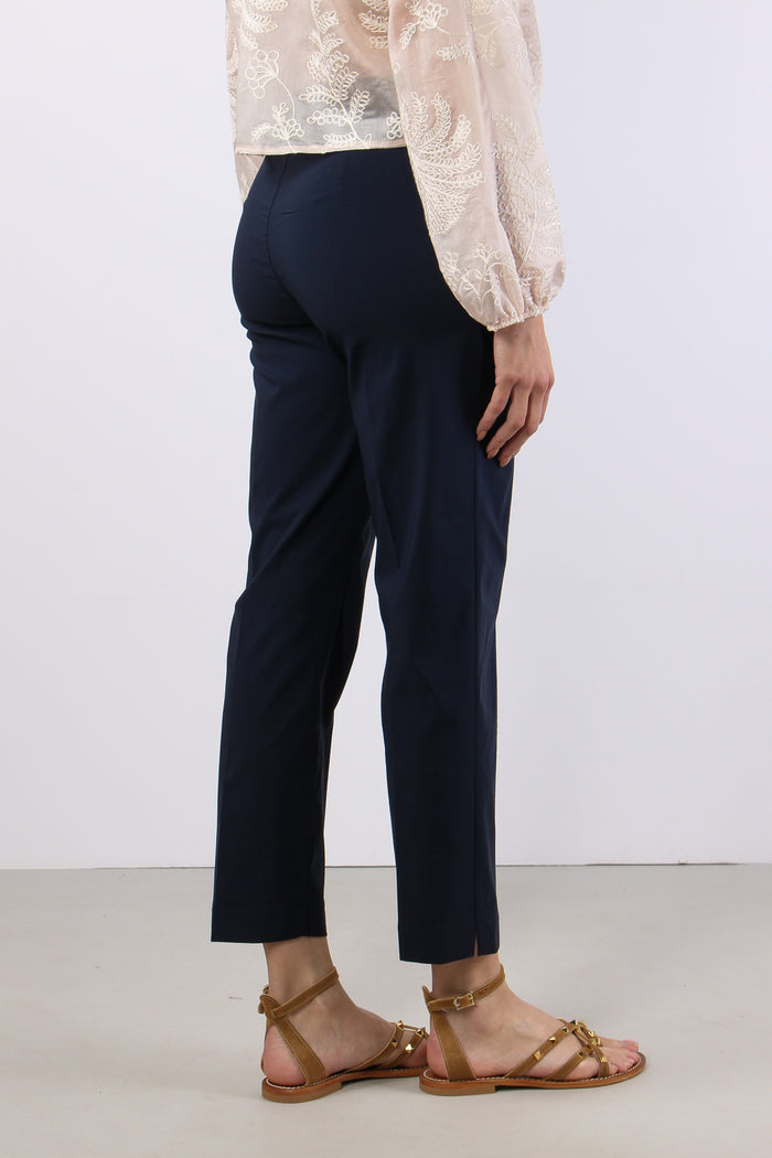 Pantalone Stretto Spacchetti Blu-6