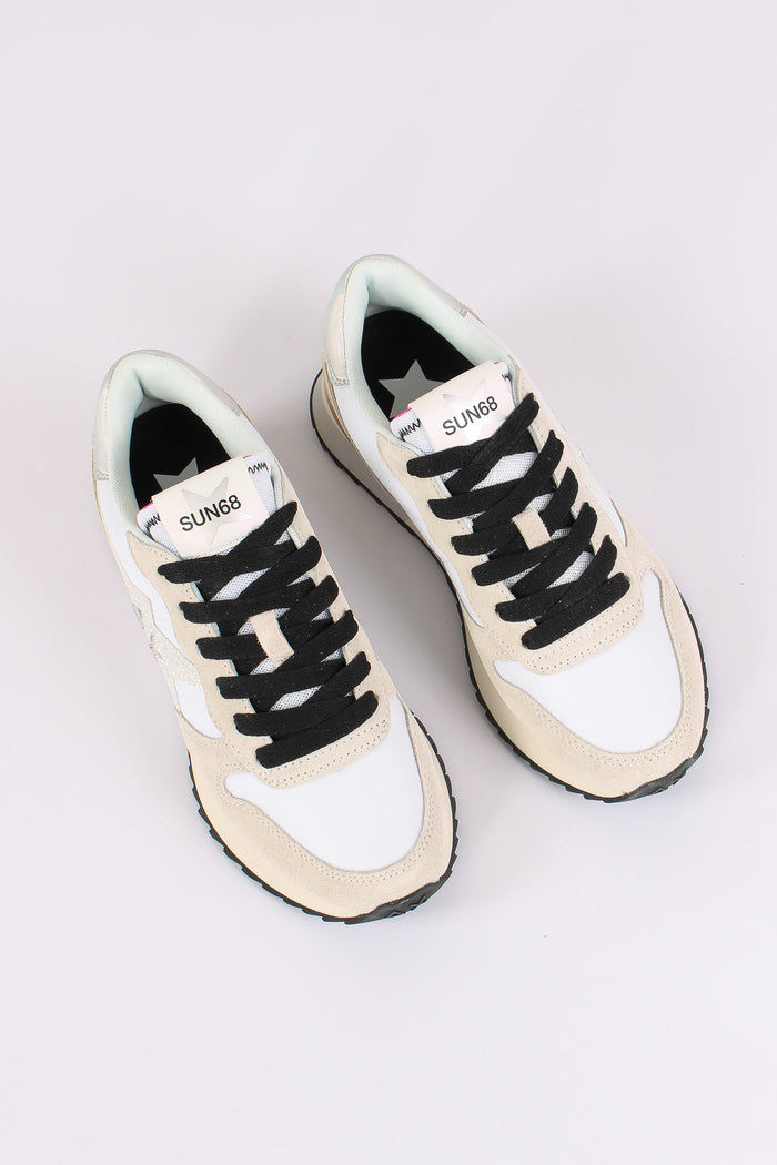Sneakers  Stargirl Glitter Logo Bianco-5