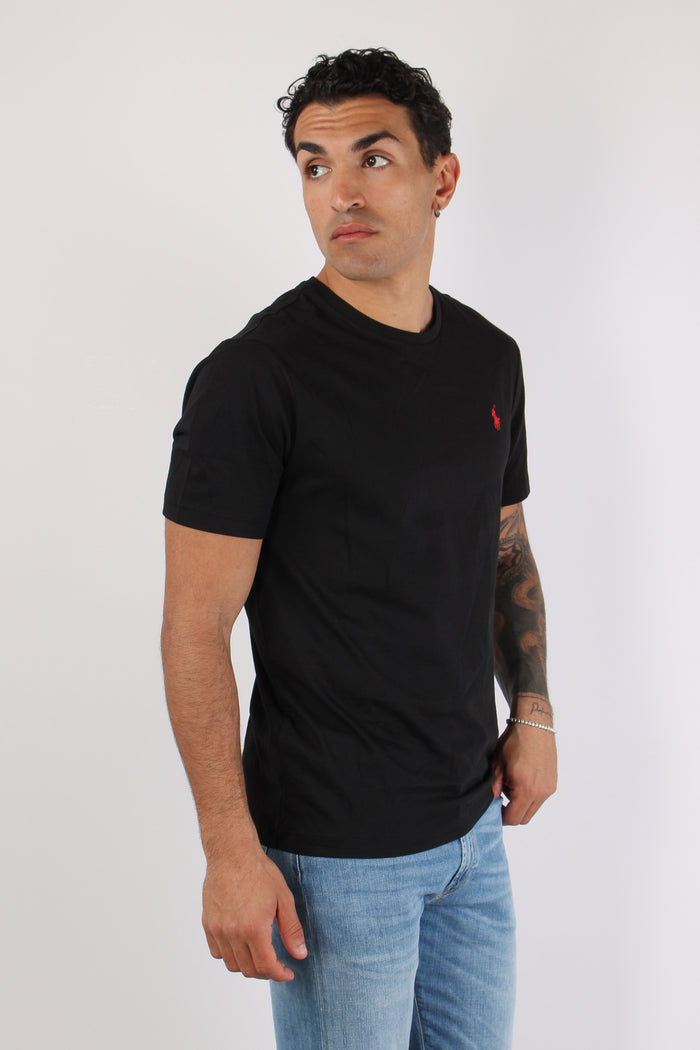 T-shirt Slim Fit Jersey Rl Black-6