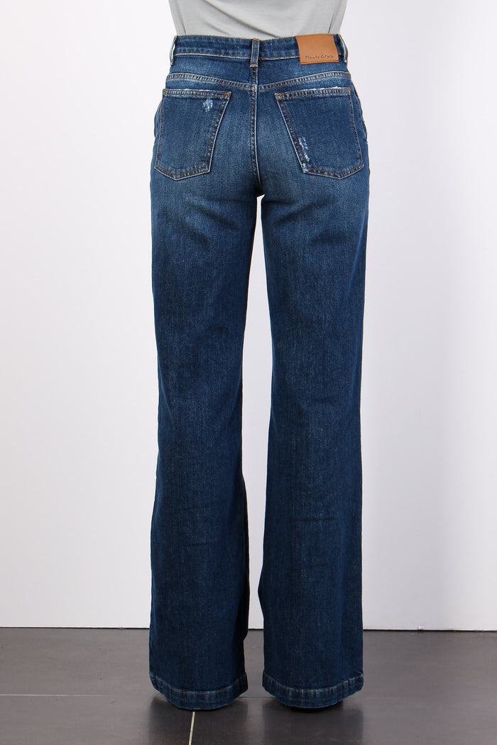 Jeans Palazzo Tasca America Medium Blue-3