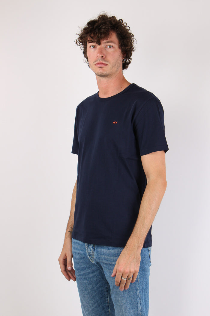 T-shirt Jersey Navy Blue-3