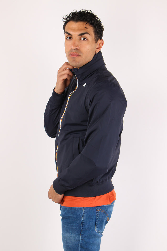 Giubbotto Collo In Piedi Blue Depth-4