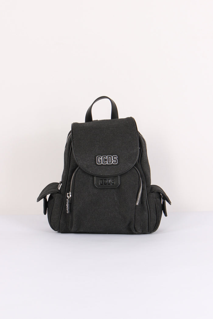 Zaino Denim Logo Black
