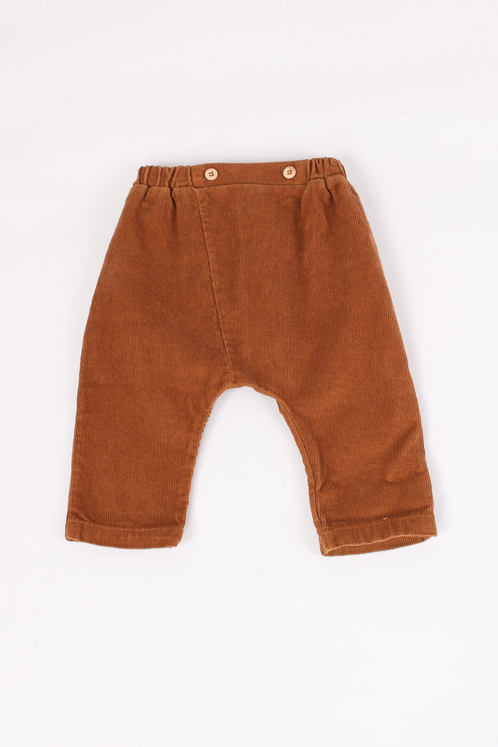 Pantalone Velluto Toffee-4