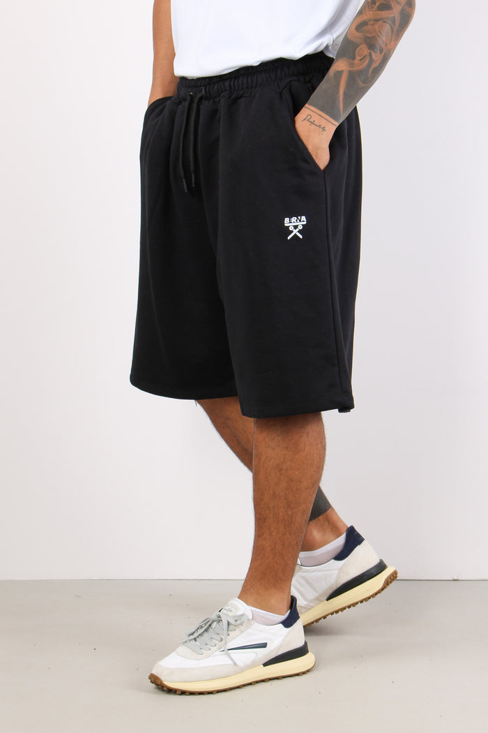 Bermuda Baggy Nero-3