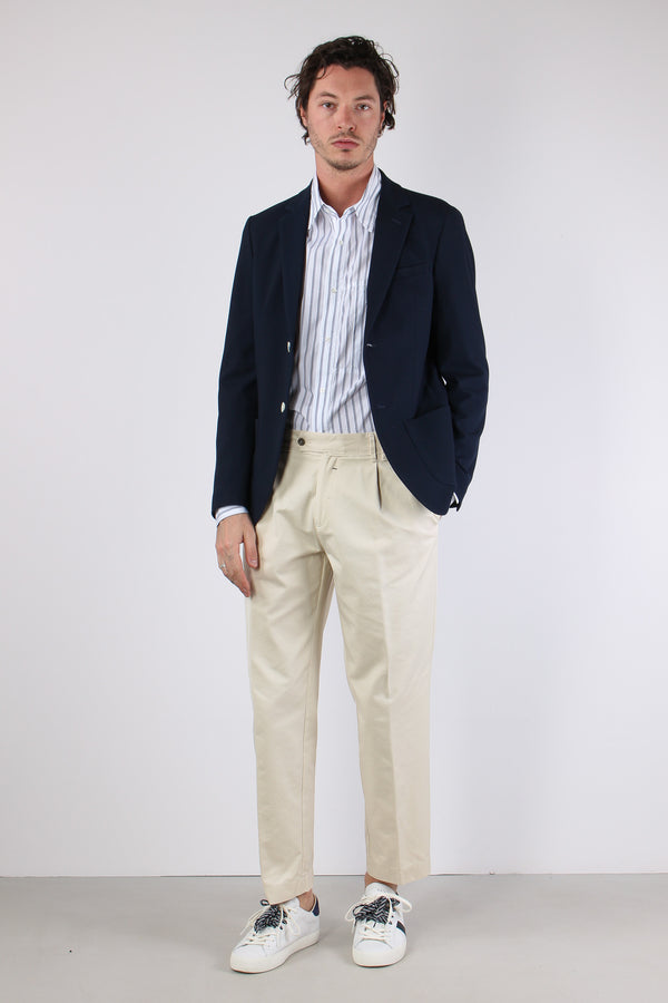 Mais Giacca Basica Blu