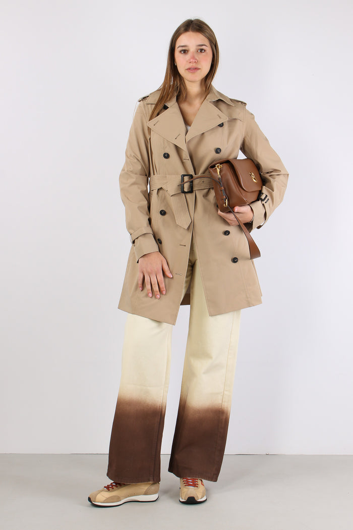 Audrey Trench Doppiopetto Stardust Beige-4