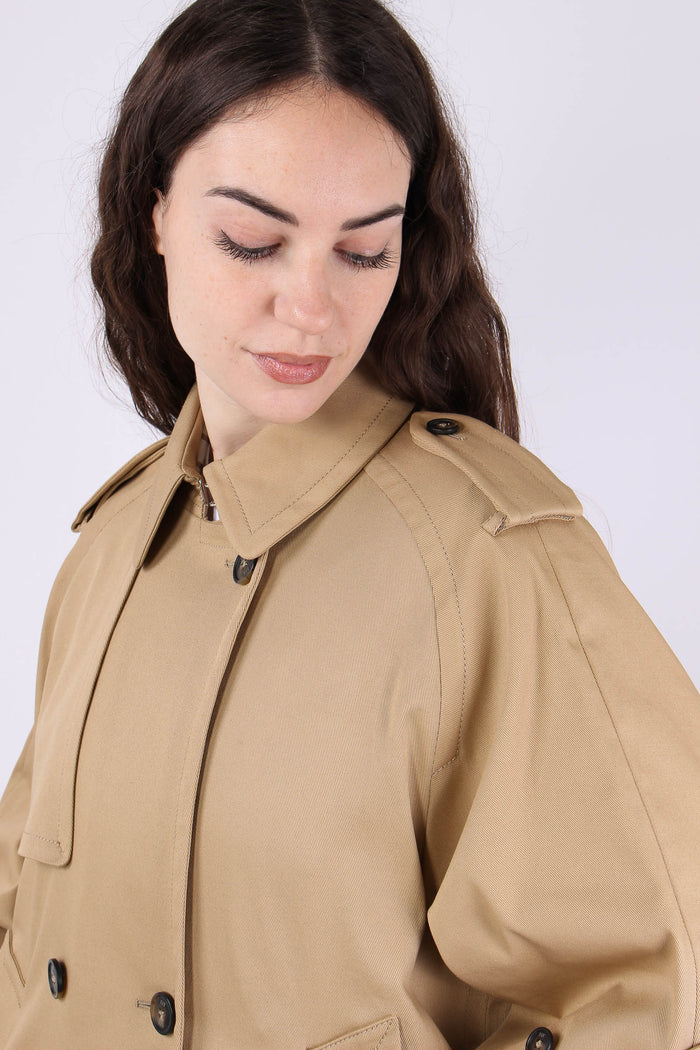 Cappa Canvas Manica 3/4 Tabacco-10