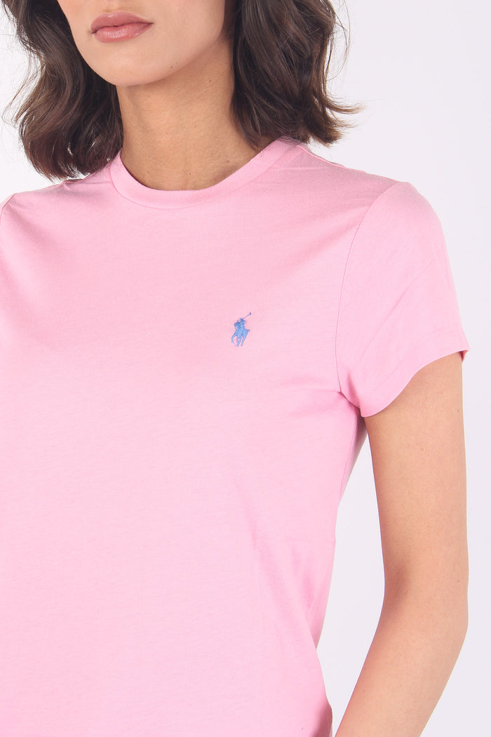 T-shirt Jersey Logo Pink-7