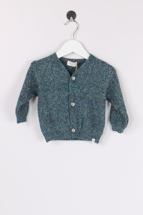 Cardigan Melange Alpine Green