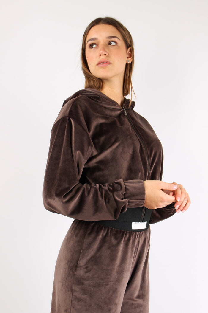 Felpa Corta Ciniglia Moro-6