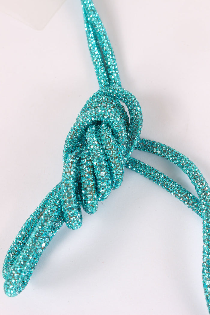 Portacellulari Strass Azzurro-4