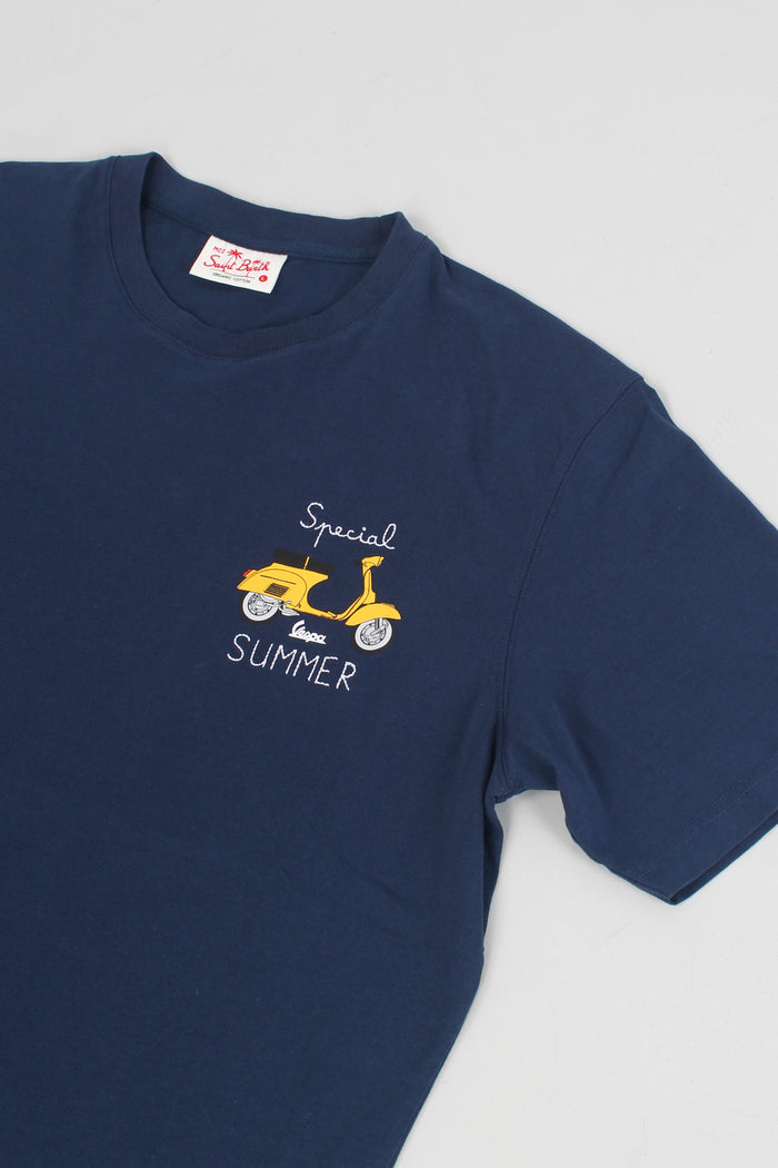 T-shirt Special Summer Blu Navy-6