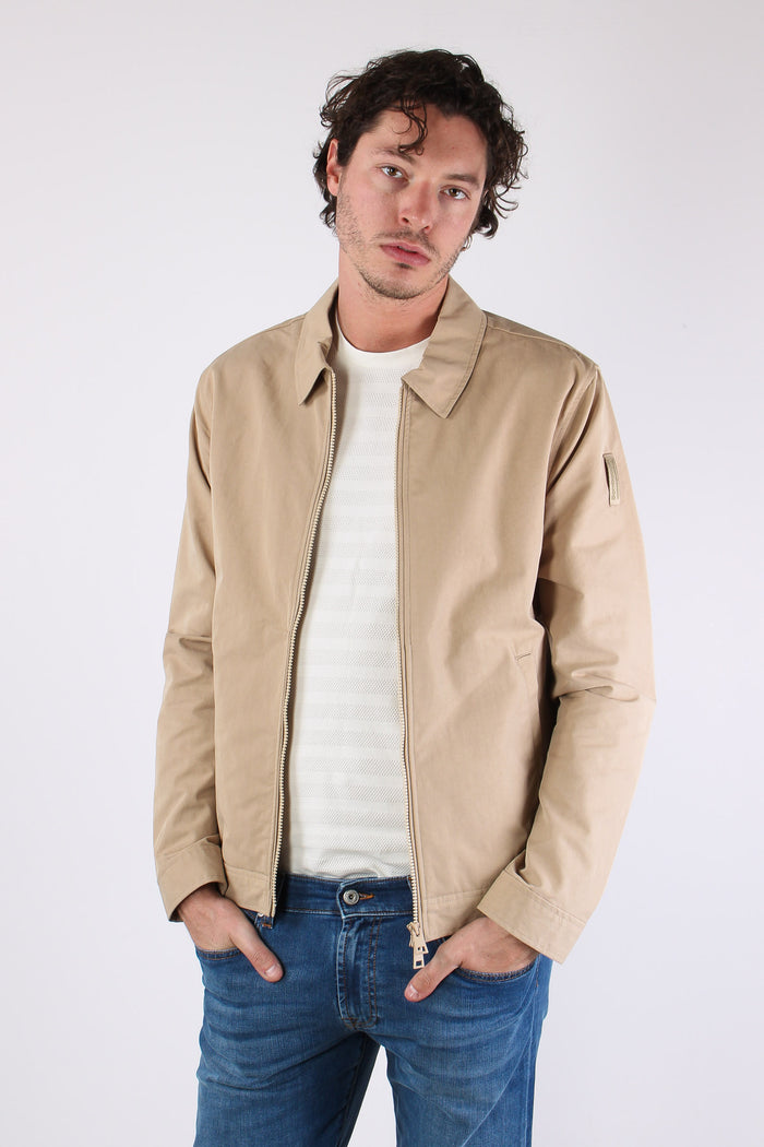 Giubbotto Cotone Zip Sand-4