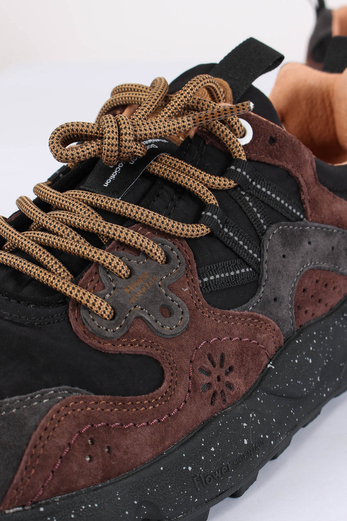 Sneakers Yamano 3 Suede/nylon Dark Grey/black-6