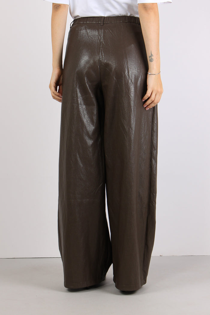 Pantalone Ecopelle Pences Moro-4