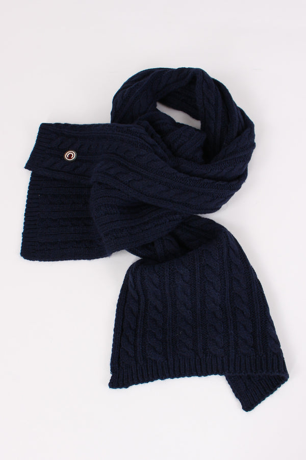 Sciarpa Treccia Navy