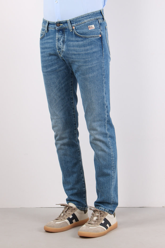 Denim Slim Fit Denim Chiaro-3