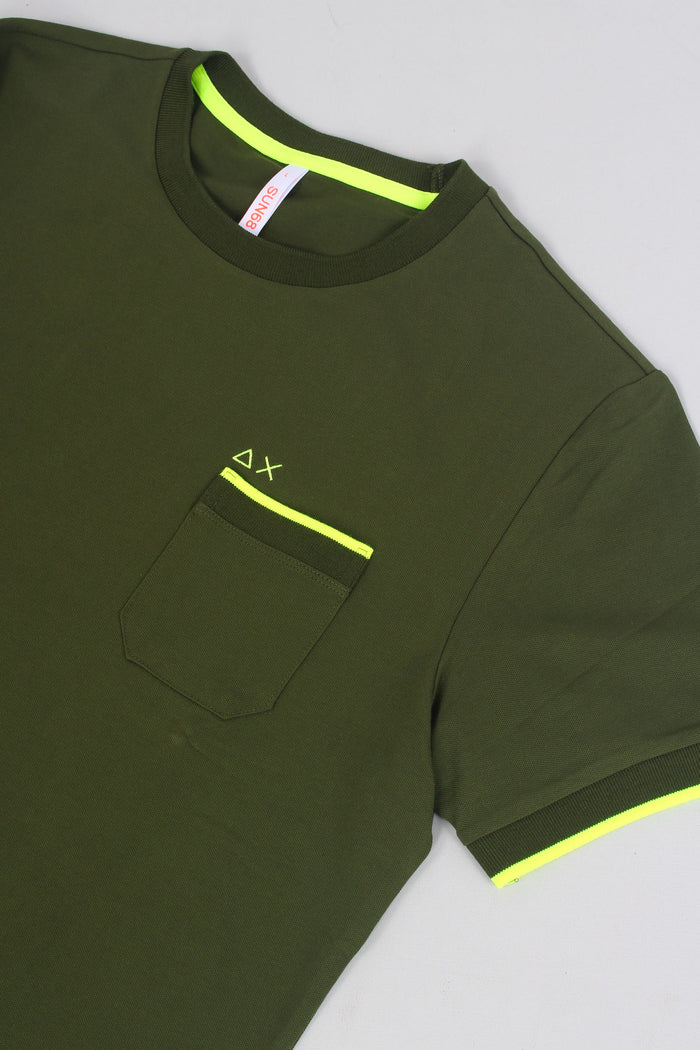T-shirt Pique Taschino Verde-8