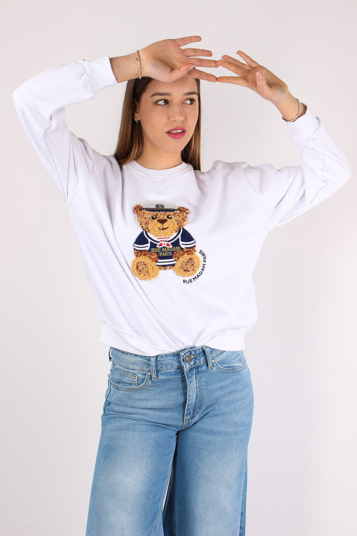 Felpa Orsetto White-5