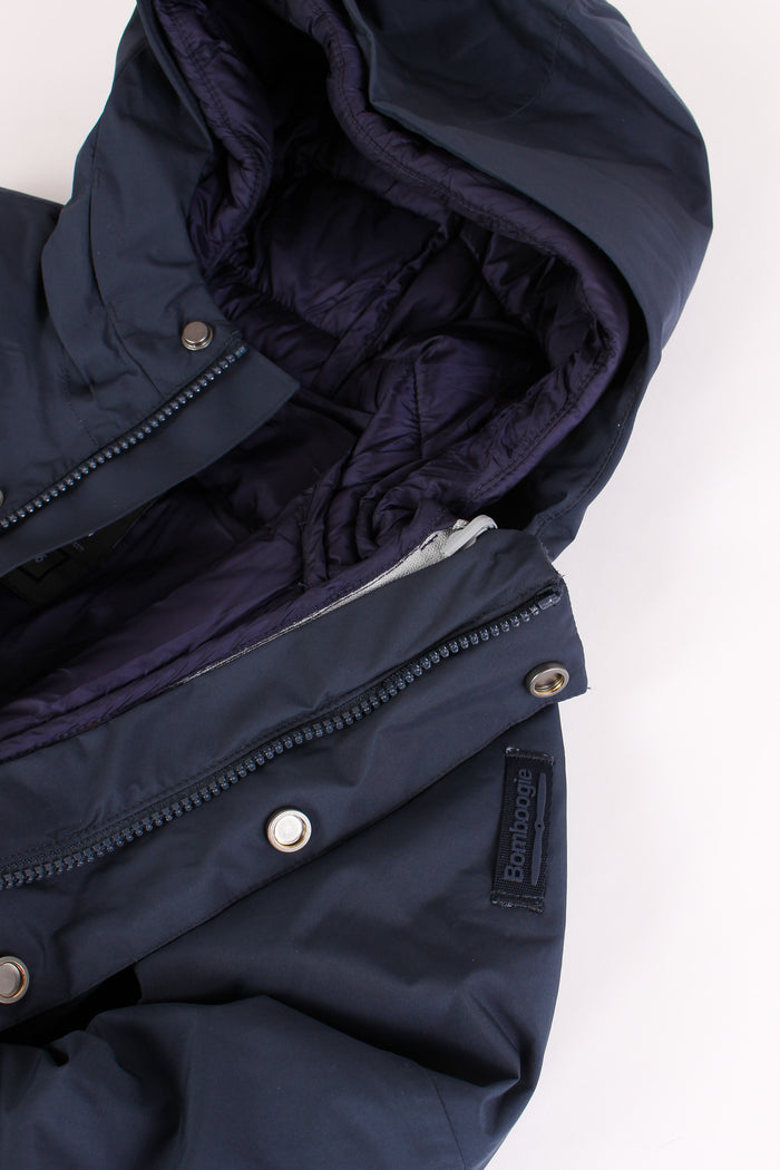 Giubbotto Nylon Imbottito Poseidon Blue-3