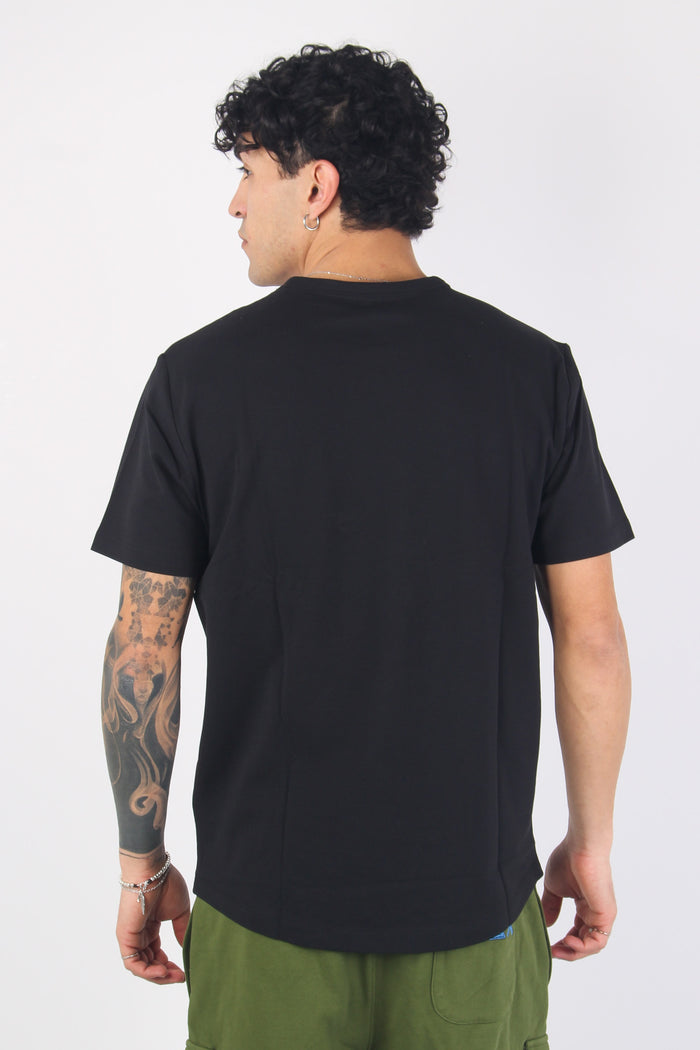 T-shirt Pique Nero-3