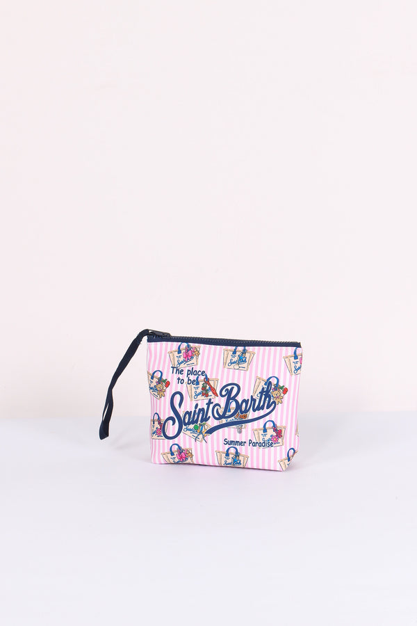 Aline Pochette Charms Rosa-2