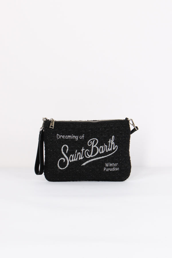 Pochette Tracolla Logo Tweed