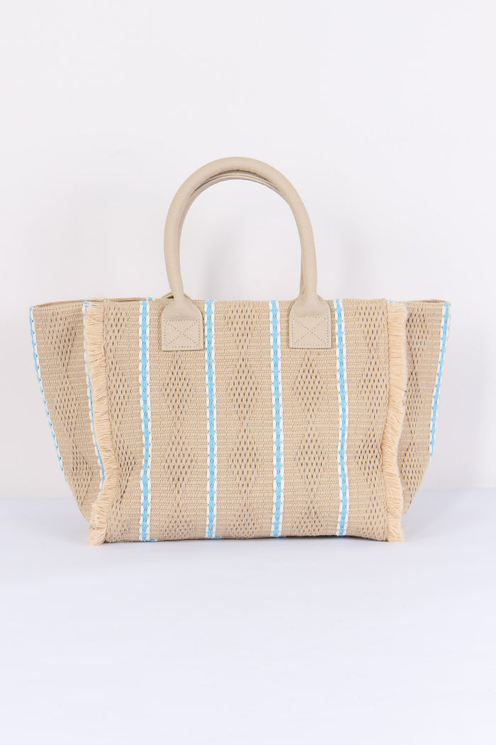 Shopping Canvas Logo Beige-3