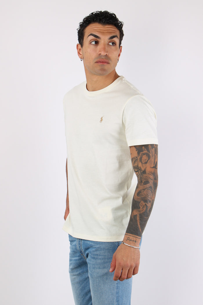 T-shirt Custom Slim Fit Cream-6