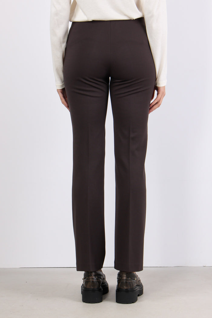 Pantalone Chino Basico Marrone-4