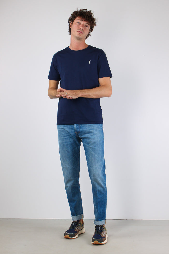 T-shirt Logo Newport Navy-5