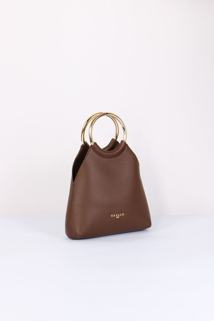 Sacca Manico Tondo Moka-5