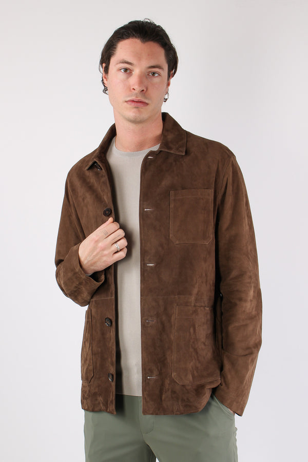Giacca Suede Cappuccino
