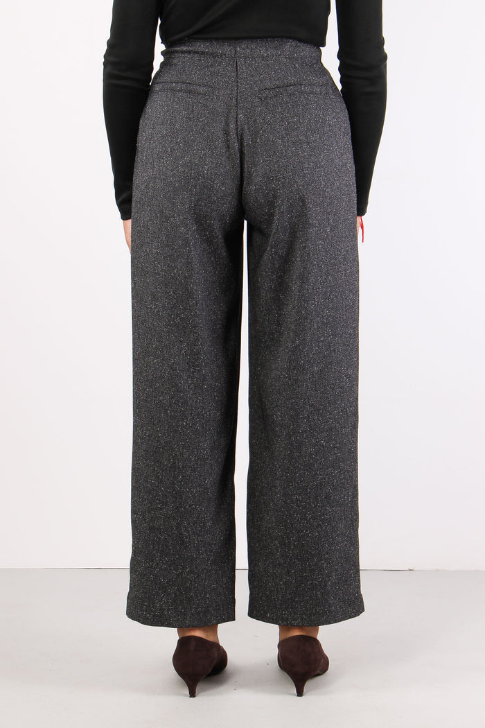 Pantalone Sale Pepe Vita Sfrangiata Nero-5