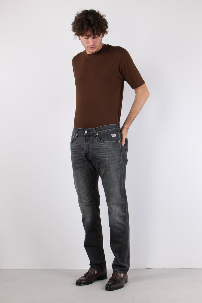 Denim Regular Slim Fit Denim Black-6