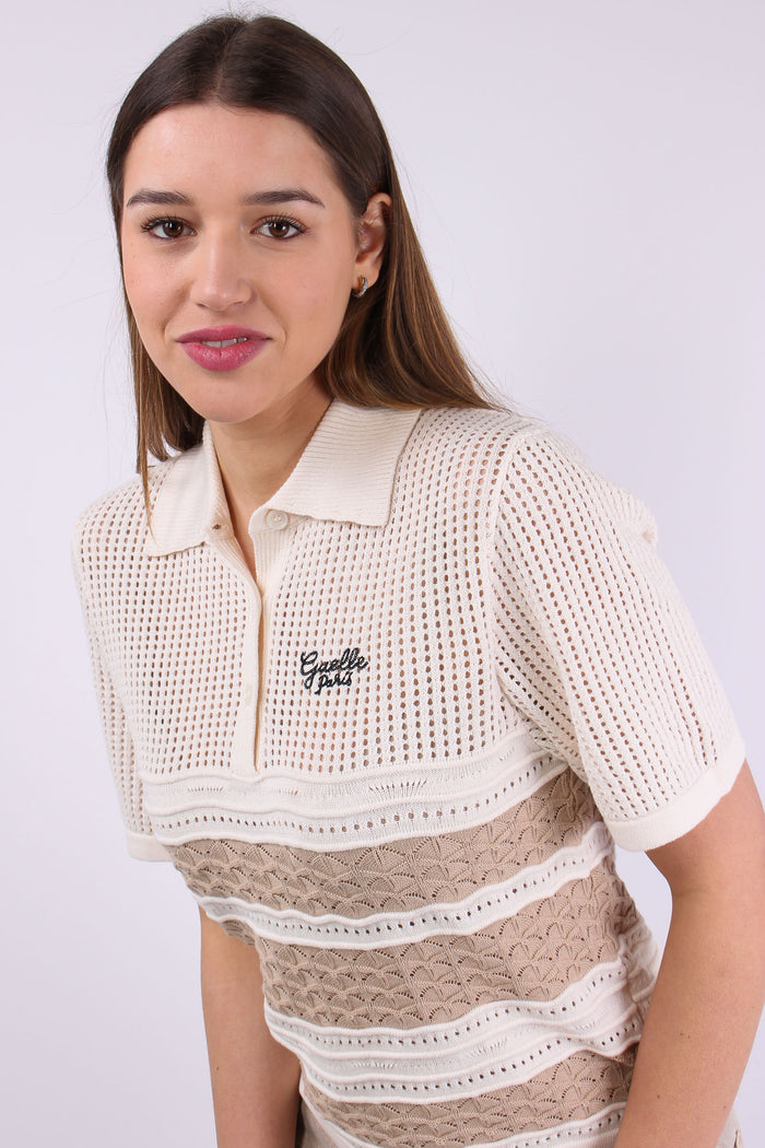 Polo Tricot Riga Beige-8