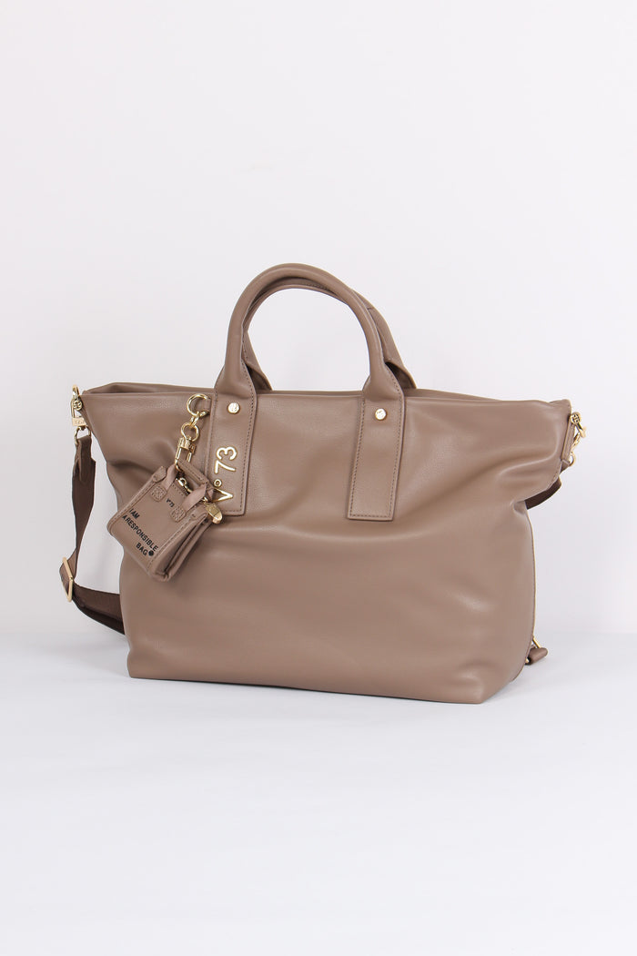 Matilda Shopping Charm Borsett Taupe-2