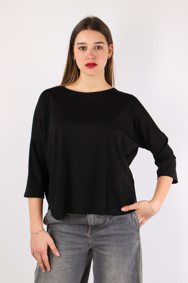 T-shirt Over Stondata Nero-2