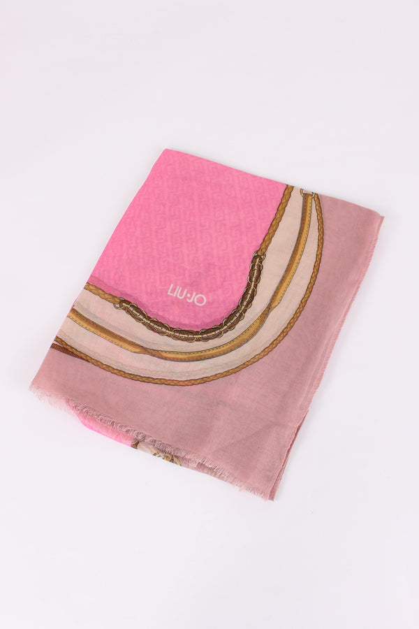 Ecs Stola Double Metal Soft Peony