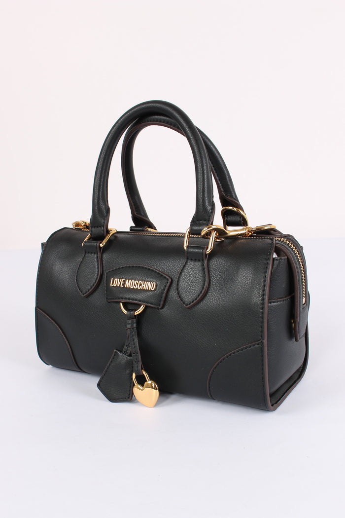 Mini Bauletto Cuore Nero-5