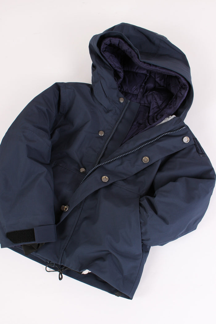 Giubbotto Nylon Imbottito Poseidon Blue-4