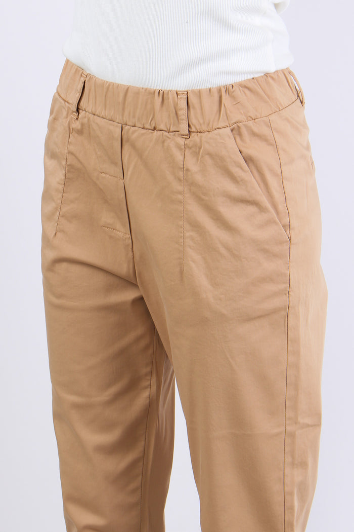 Pantalone Elastico Cotone Legg Biscotto-7