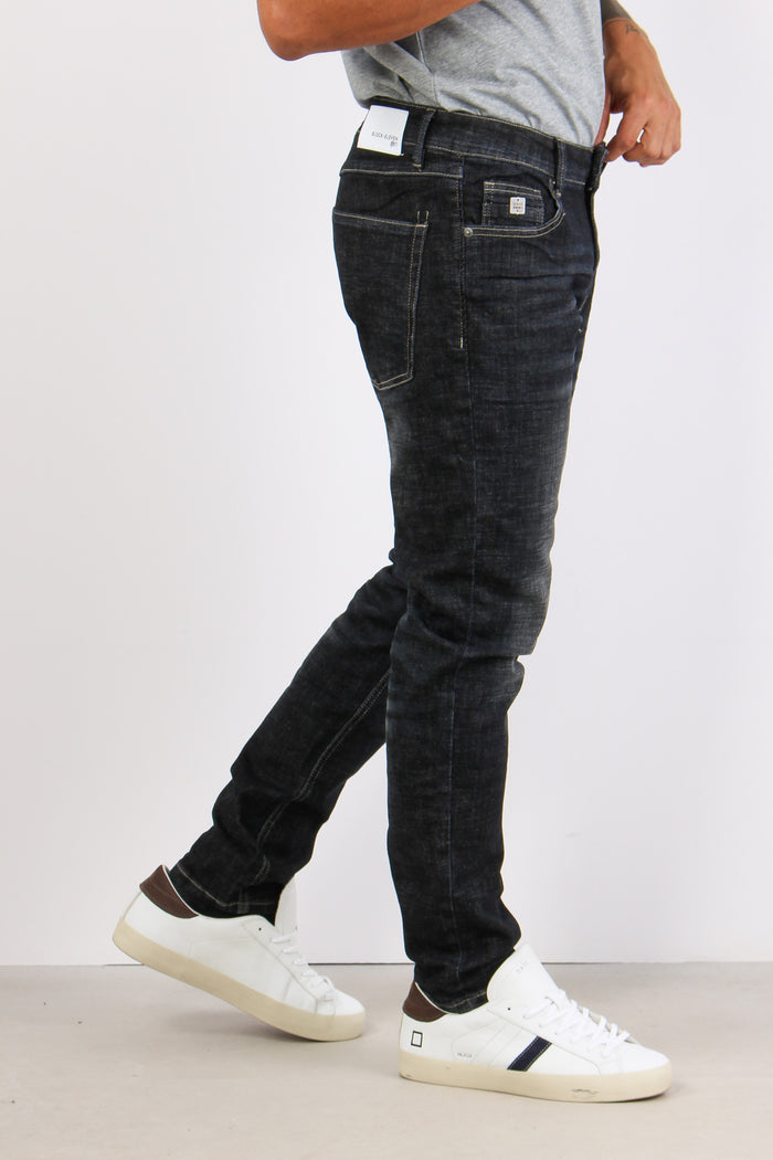 Jeans Regular Superflex Blue Black-3