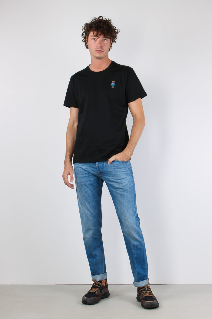 T-shirt Underwear Logo Black-5