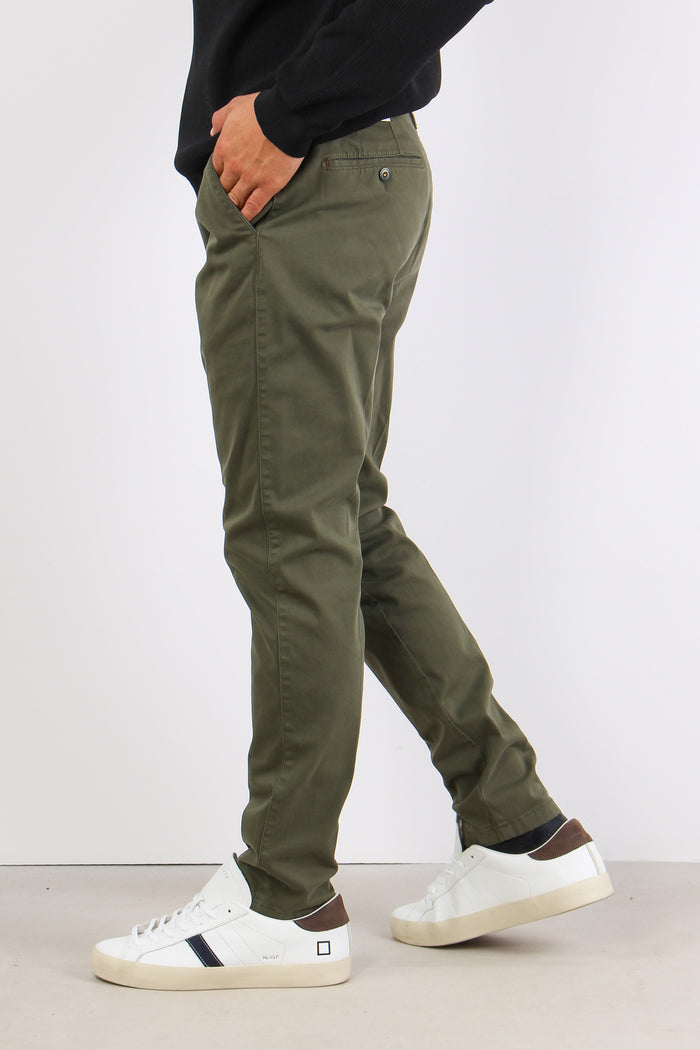 Pantalone Chino Basico Avocado-5
